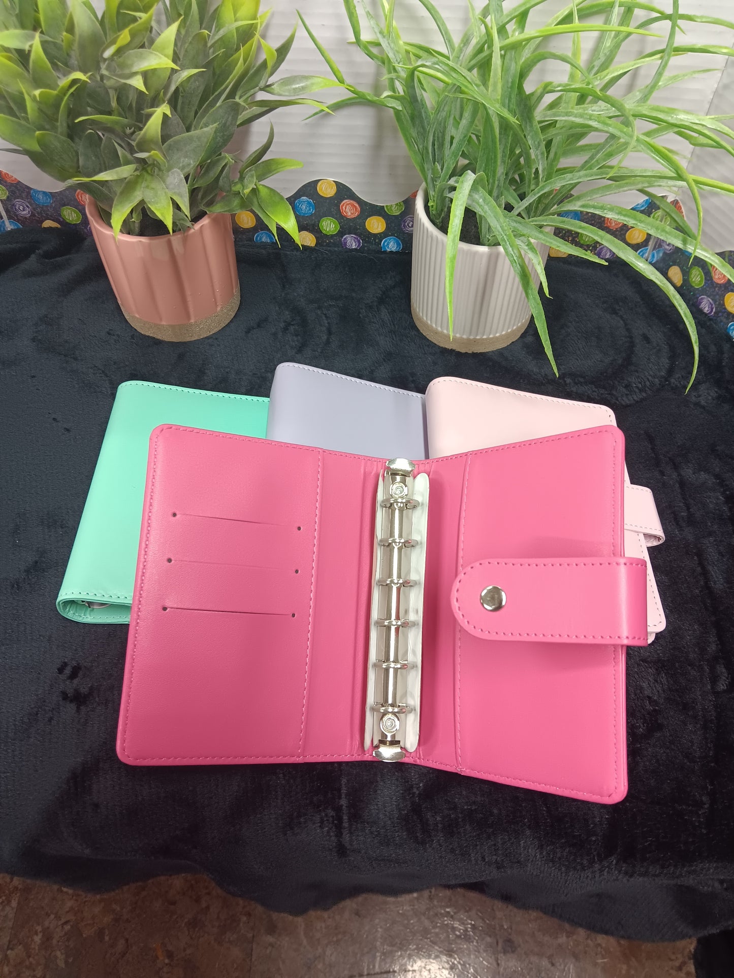 A7 Luxe Leather Mini Binder