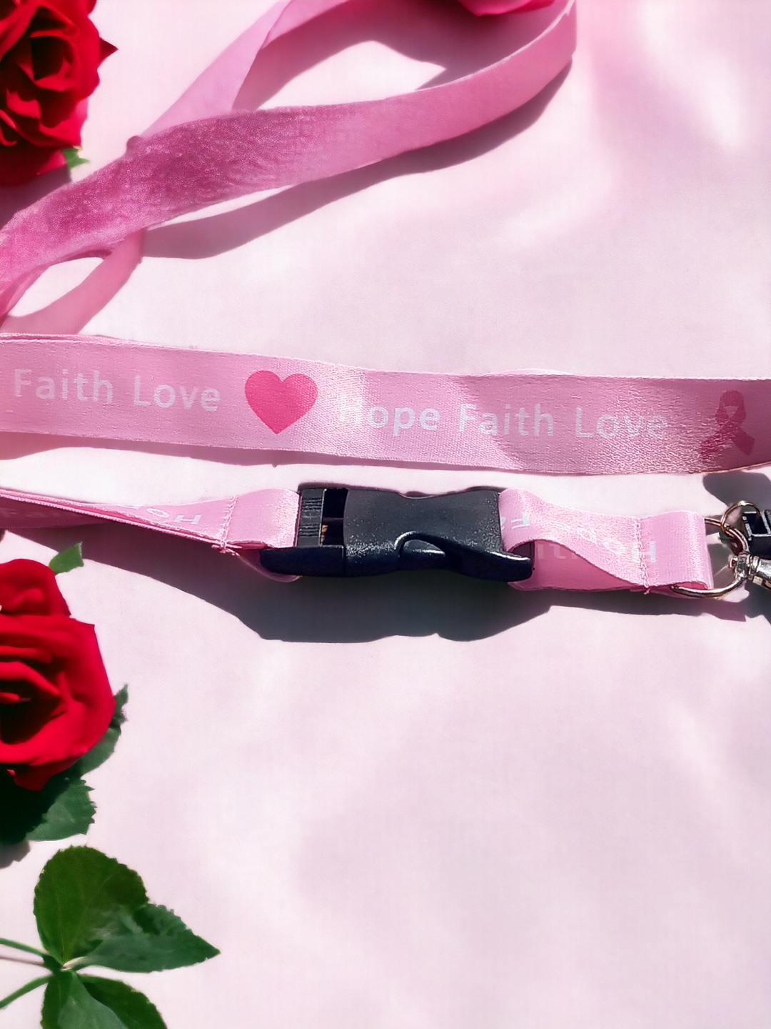 Breast Cancer Lanyard