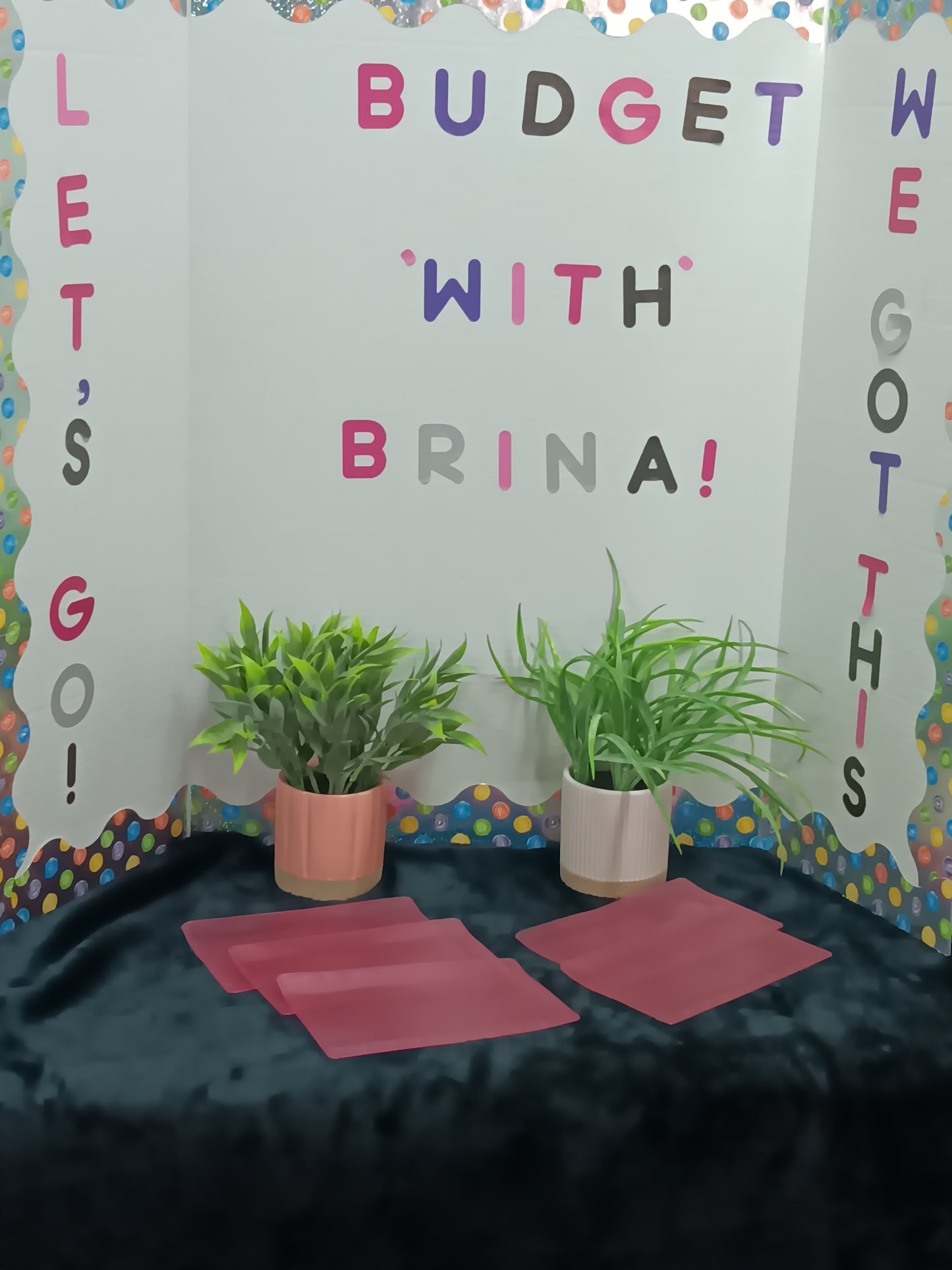 Purple Zipperless Cash Envelopes for A6 Binders