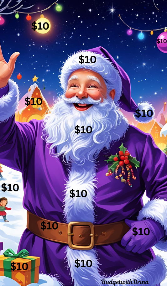$10 Santa Savings Challenge