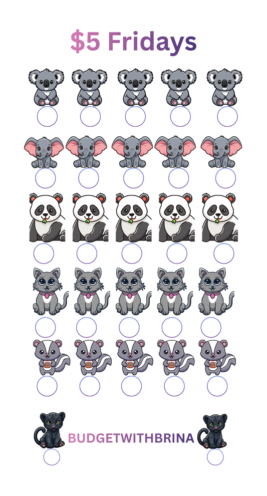 $5 Fridays Savings Challenge – Small Bills, Big Wins!