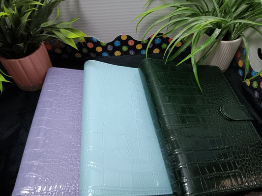 A5 Croc Binder