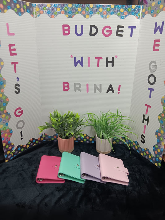 A7 Luxe Leather Mini Binder