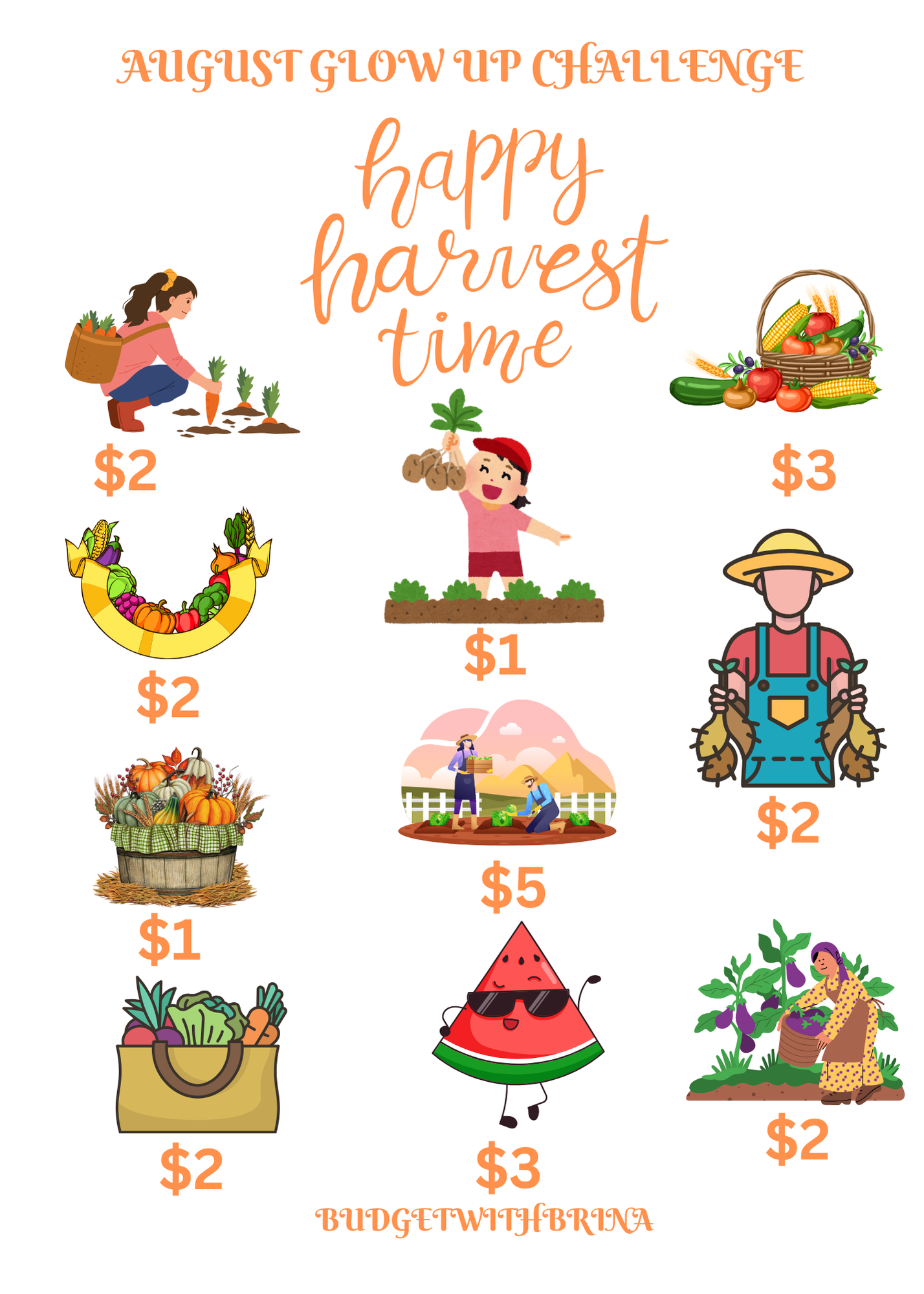 August Glow Up Challenge