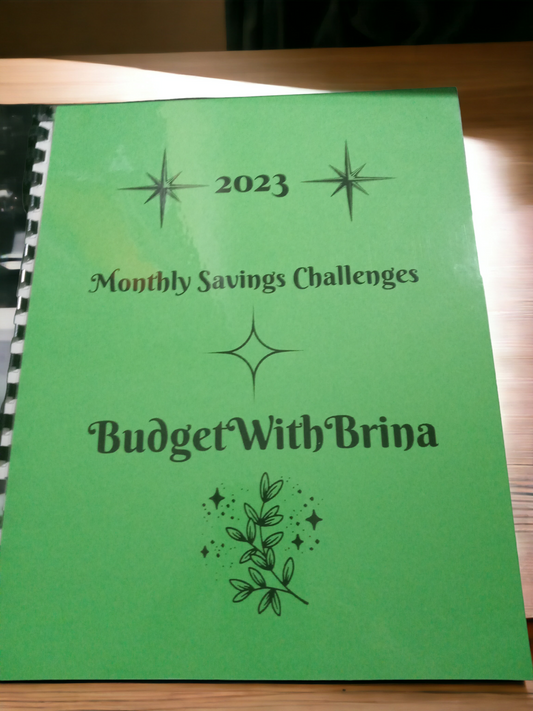 Savings Challenge Book, 2023 Monthly Savings Challenge Book, Savings Challenge Book, Savings Challenges, Monthly Challenge Book,