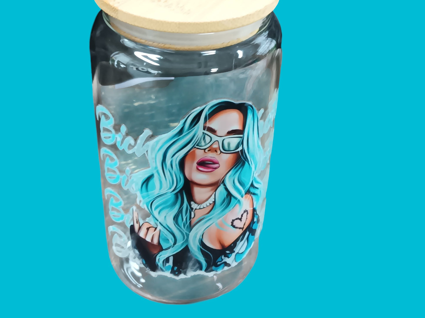 Vanilla Babe Bichota Glass and Straw Kit