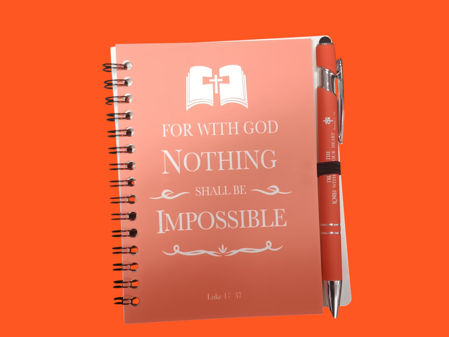 🌟 Inspirational Notepad & Pen Set – For Motivation on the Go