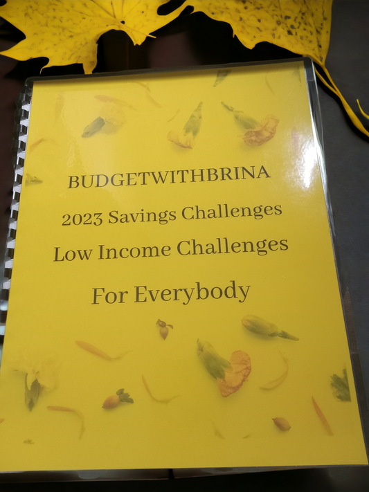 Savings Challenge Book, Book of Savings Challenges, Savings Challenges, US Letter