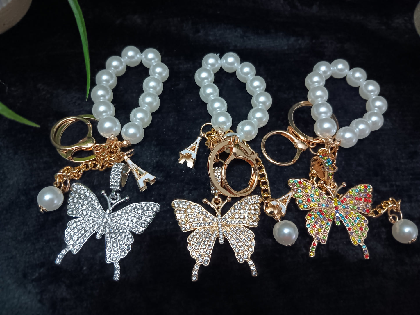 Butterfly Binder Charm/Keychain