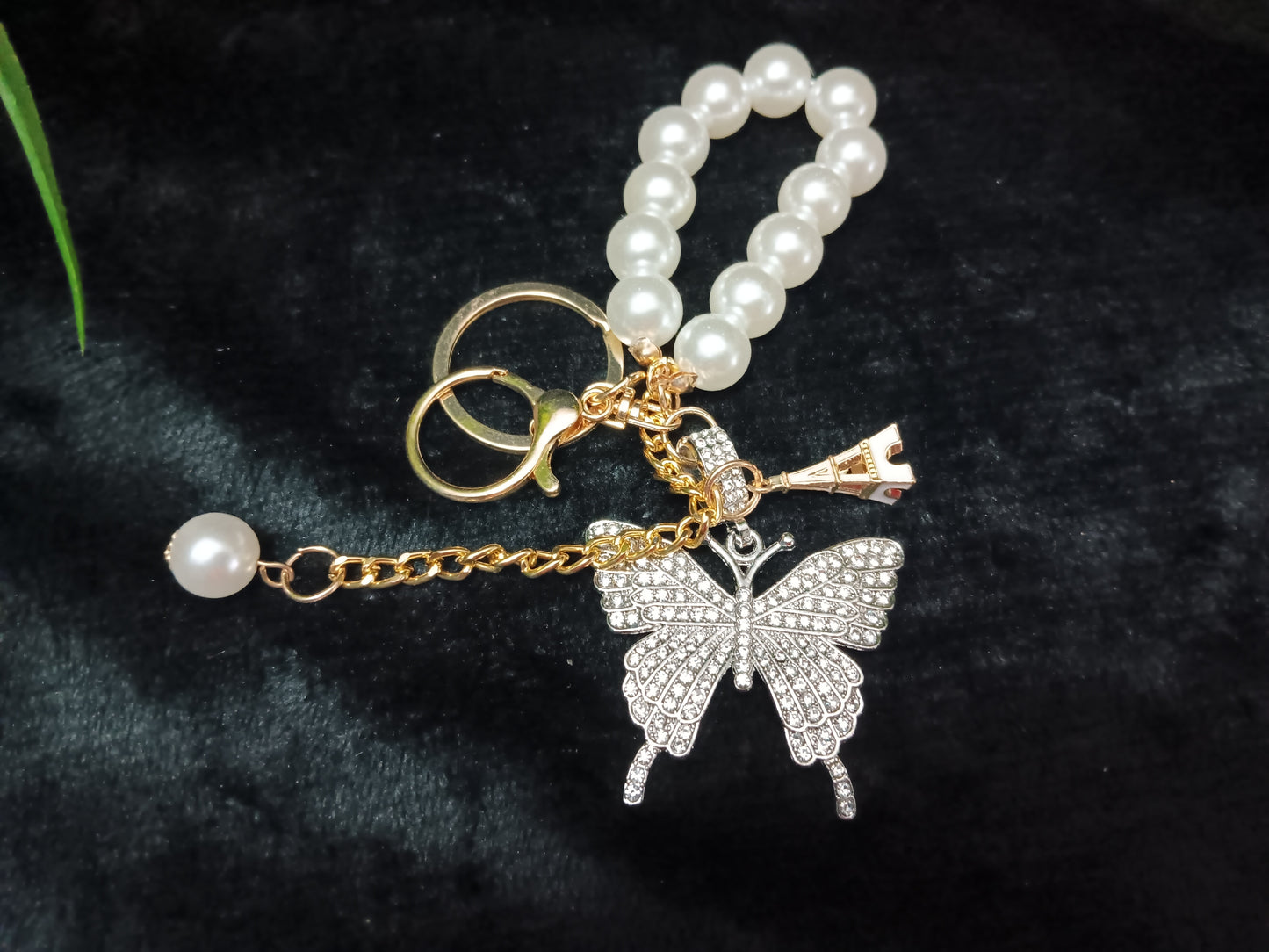 Butterfly Binder Charm/Keychain