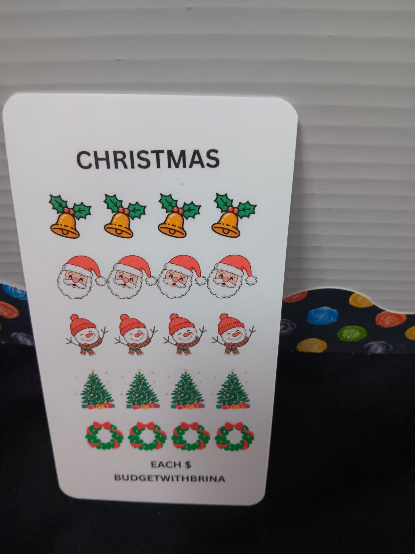 CHRISTMAS SAVINGS CHALLENGE