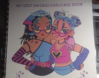 My Daughter's  First Savings Challenge Book, Girls Savings Challenge, US LETTER, Saving Challenge, Kids Savings Challenge Book