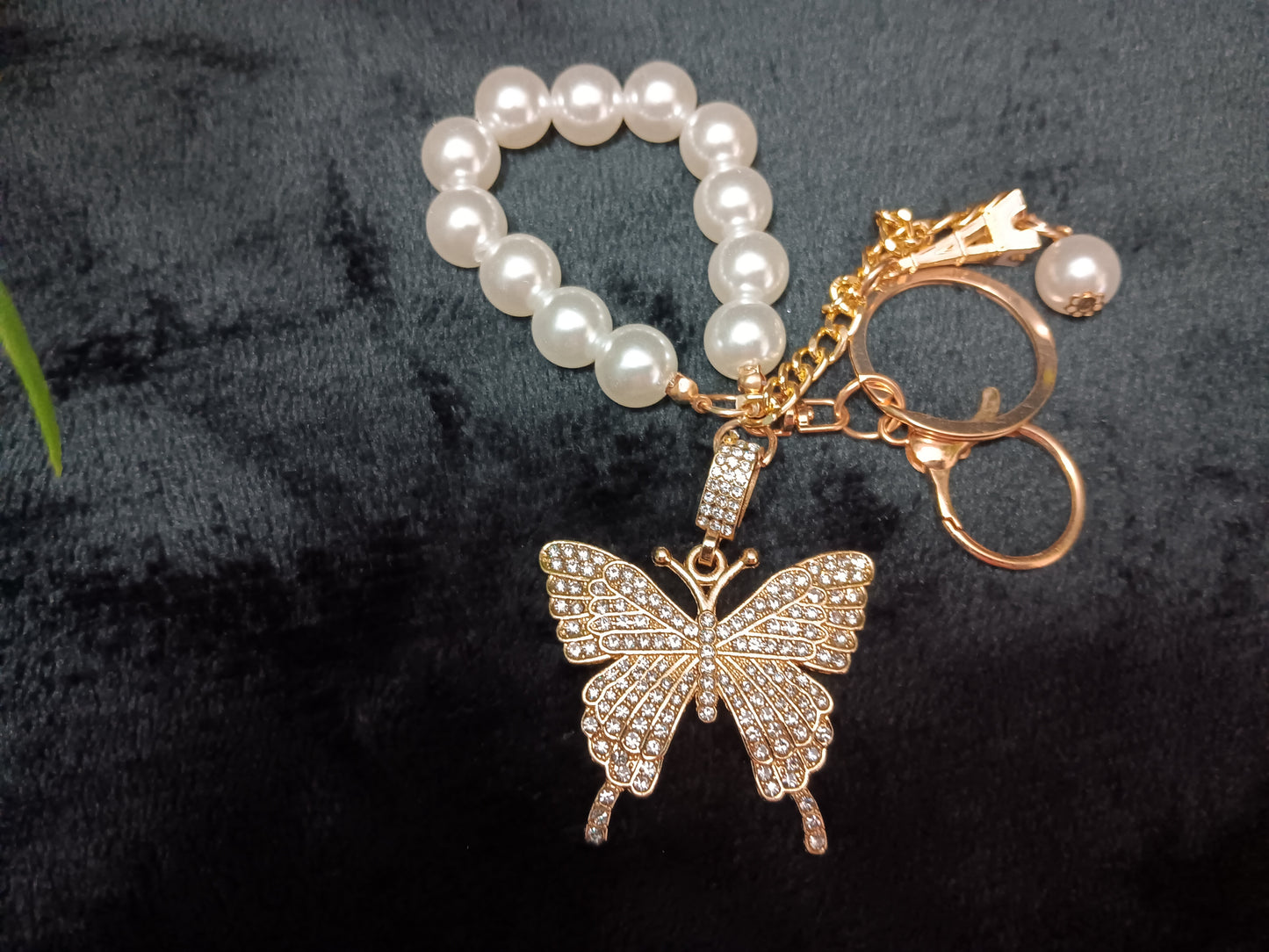 Butterfly Binder Charm/Keychain