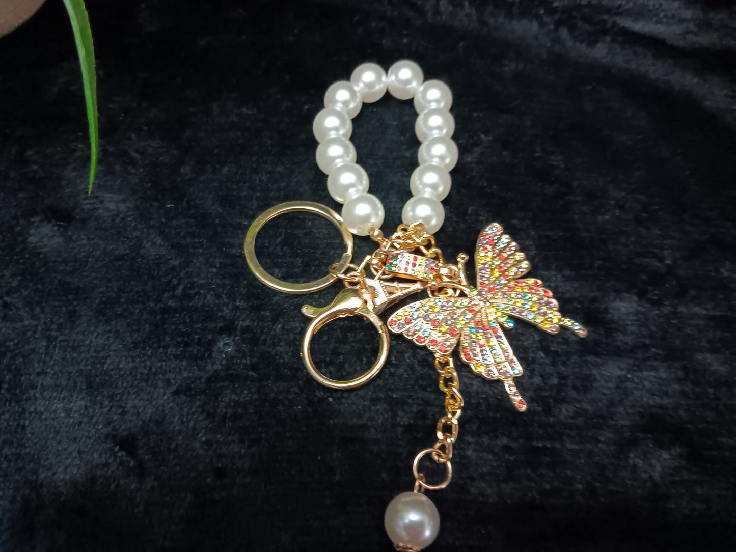Butterfly Binder Charm/Keychain