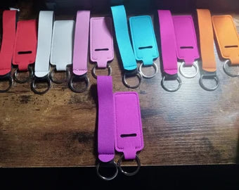 Solid Print Protection Keychain