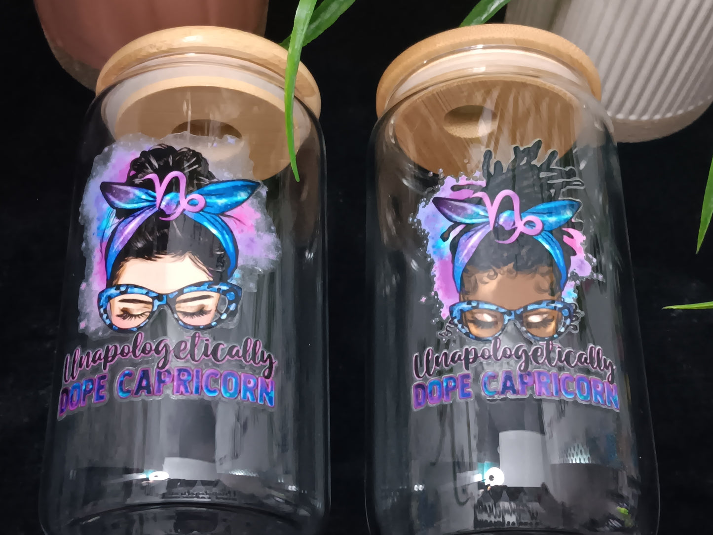 Zodiac Glass and Straw Kit